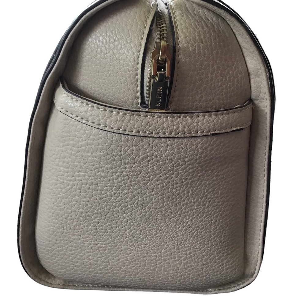 Anne Klein, vintage doctor bag/ tote bag, beige, medium size. - Picture 6 of 6